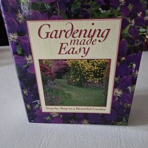 Vintage Gardening Made Easy Three Ring-bound Hardback Binder